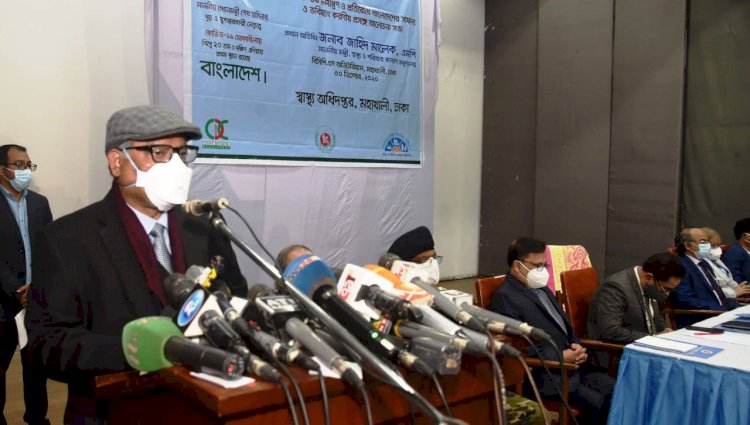 জানুয়ারির মাঝামাঝিই ভ্যাকসিন পেতে পারি: স্বাস্থ্যমন্ত্রী
