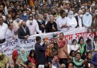 জিয়ার খেতাব বাতিলের প্রতিবাদে বিএনপির বিক্ষোভ