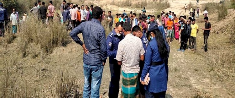 টাঙ্গন নদীর দুই পাড়ে স্বামী ও স্ত্রীর লাশ