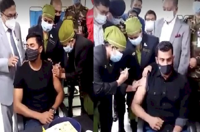 করোনা ভাইরাসের টিকা নিলেন তামিম-সৌম্য