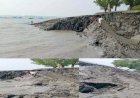 শিবসা নদীর বাঁধে ব্যাপক ভাঙ্গন
