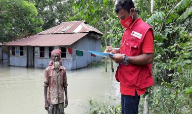 ঘূর্ণিঝড় ইয়াস : ক্ষতিগ্রস্ত ১০ হাজার পরিবারের পাশে রেড ক্রিসেন্ট