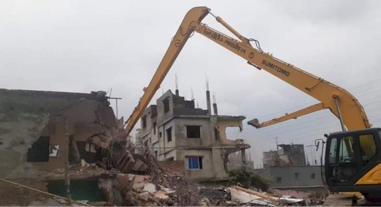২৫টি অবৈধ স্থাপনা উচ্ছেদ ও এক একর জায়গা উদ্ধার করেছে বিআইডব্লিউটিএ