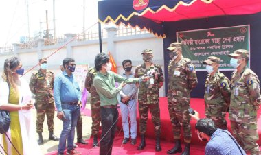 গর্ভবতী মায়েদের স্বাস্থ্যসেবায় সেনাবাহিনী