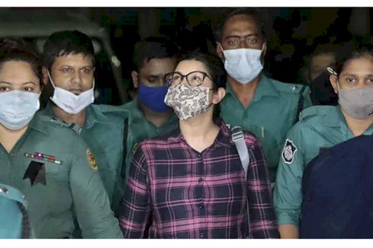 পরীমণি তৃতীয় দফা রিমান্ড শেষে কারাগারে