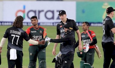 টাইগারদের থাবায় কিউইরা নাস্তানাবুদ