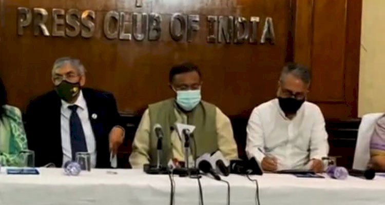 প্রেসক্লাব অভ ইন্ডিয়াতে বঙ্গবন্ধু কর্ণার উদ্বোধন করলেন তথ্যমন্ত্রী