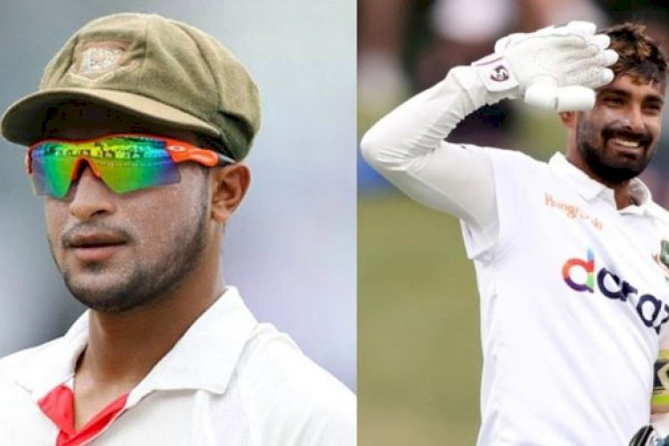 টেস্ট অধিনায়ক সাকিব, সহ-অধিনায়ক লিটন