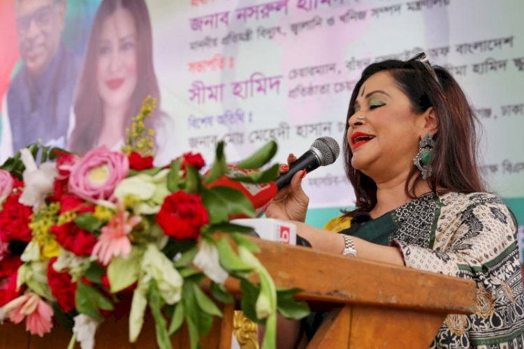 সবুজের সমারহে ভরে উঠবে বাংলার পথ-প্রান্তর: সীমা হামিদ
