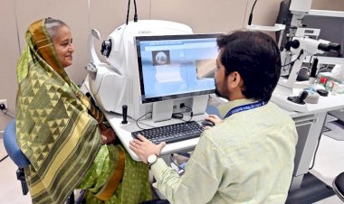 সাধারণ রোগী হিসেবে এনআইও-তে চোখের চিকিৎসা নিয়েছেন প্রধানমন্ত্রী