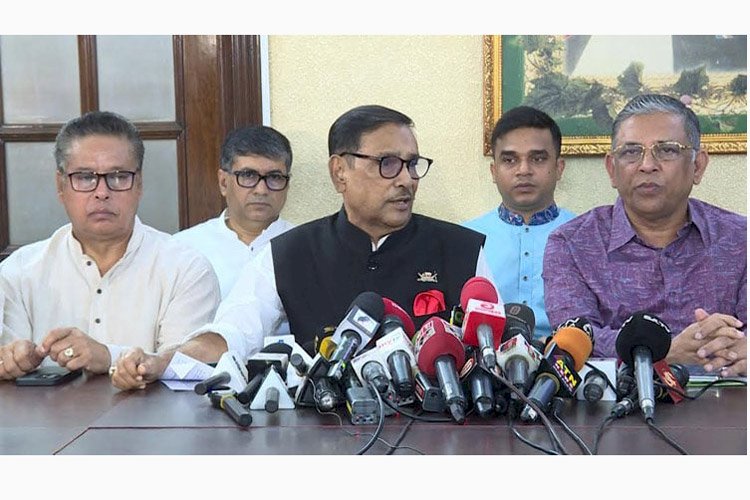 কারো মদদে বিএনপি চাঙ্গা হয়ে যাবে সে পরিস্থিতি তাদের নেই: ওবায়দুল কাদের