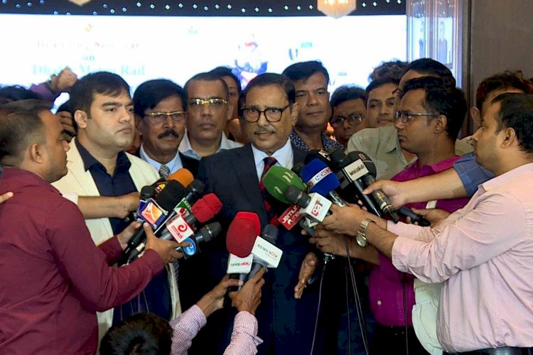বিএনপি নেতারা মানসিক ট্রমায় ভুগছেন : ওবায়দুল কাদের