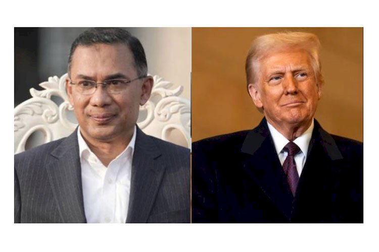 প্রধানমন্ত্রী তারেক রহমানকে অভিনন্দন জানিয়ে ট্রাম্পের চিঠি